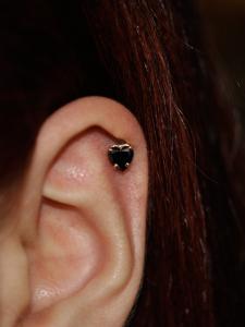 黒いハート 黒いハート