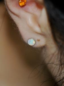 天然ミルキーオパール 天然ミルキーオパール