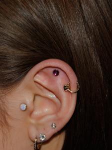 開けました。 開けました。