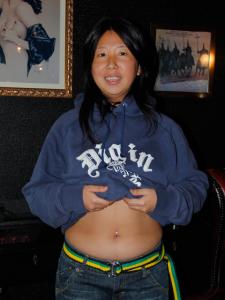 開けました。 開けました。