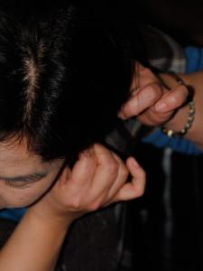 取り付け中 取り付け中