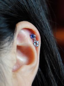 タンザナイト × アクアマリン タンザナイト × アクアマリン