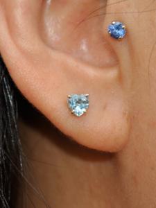 タンザナイト × スカイブルートパーズ タンザナイト × スカイブルートパーズ