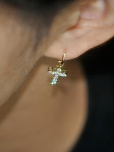 ダイヤモンド クロスチャーム ダイヤモンド クロスチャーム