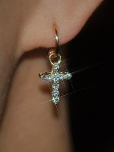 ダイヤモンド クロスチャーム ダイヤモンド クロスチャーム