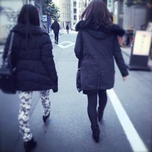 娘と一緒に。 娘と一緒に。