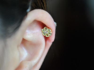 ダイヤモンド VS-F × ペリドット ダイヤモンド VS-F × ペリドット