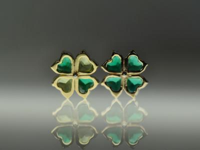 グリーンゴールドとイエローゴールド グリーンゴールドとイエローゴールド