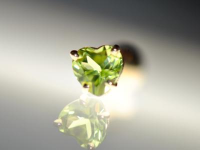 ペリドット ハートジュエリー ペリドット ハートジュエリー