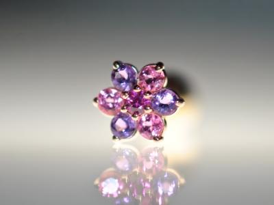 ルビー × ピンクトルマリン × アメシスト ルビー × ピンクトルマリン × アメシスト