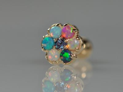 アレキサンドライト × オパール アレキサンドライト × オパール