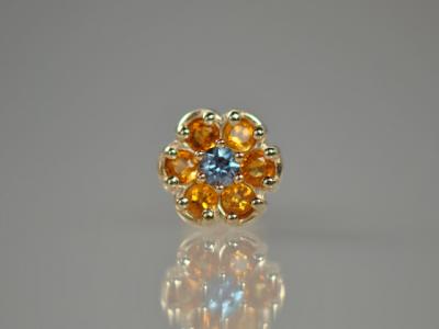 アレキサンドライト × シトリン アレキサンドライト × シトリン