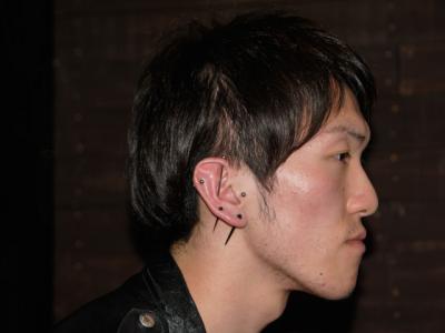 開けました。 開けました。