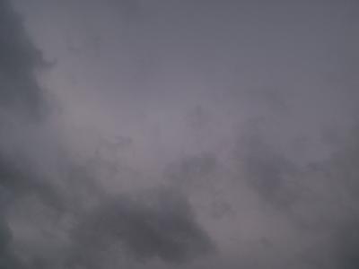 昨日の空模様 昨日の空模様