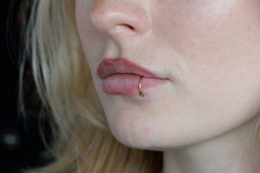 Lip Piercing