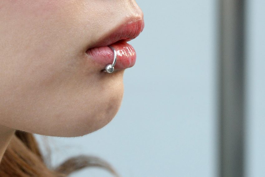 Lip Piercing